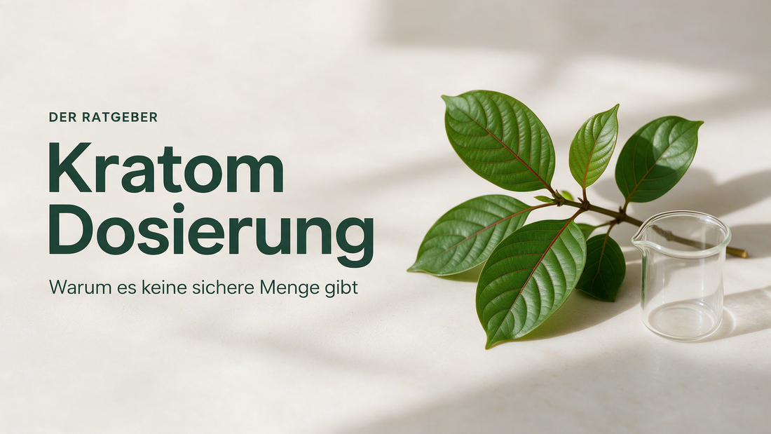 Wie dosiere ich Kratom?