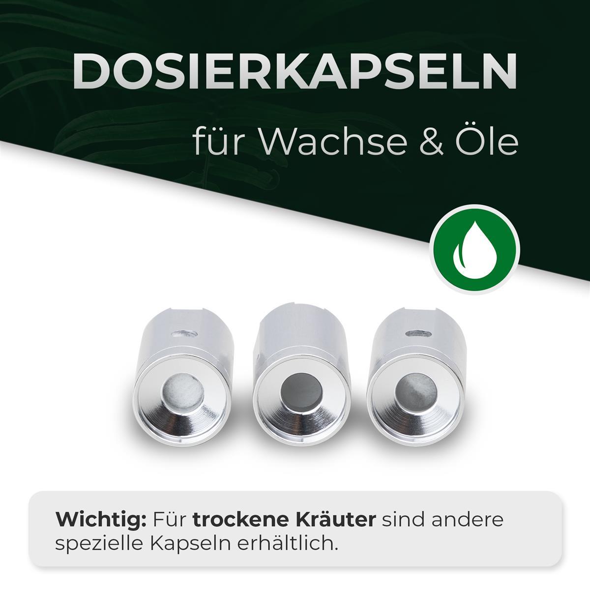 Dosierkapseln für Wax &amp; Öl - passend für Stilus Pro Konvektion