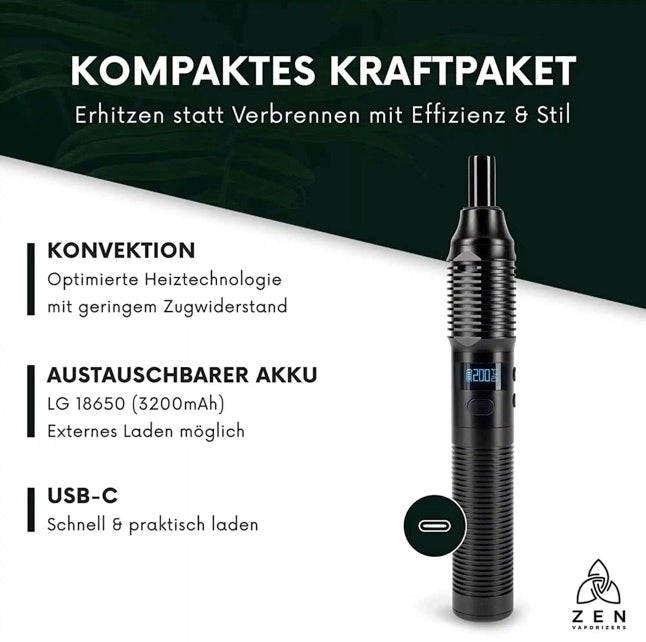 HIZEN Vaporizers Stilus Pro Konvektion 3.0