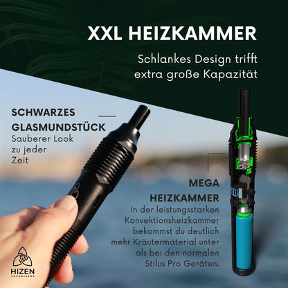 HIZEN Vaporizers Stilus Pro Max Purple Berry