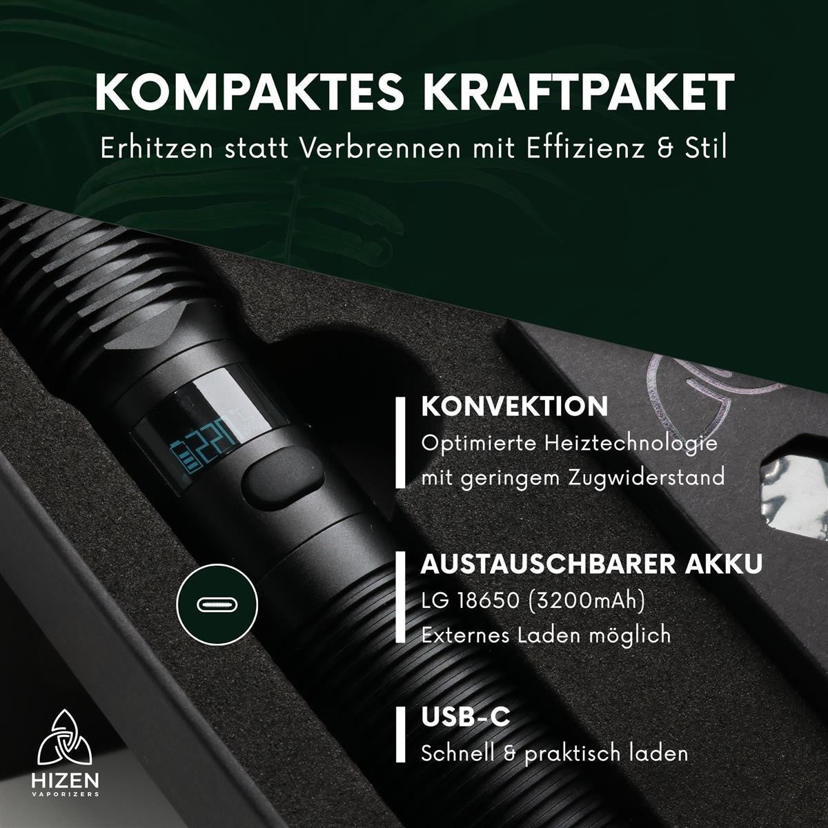 HIZEN Vaporizers Stilus Pro Max Purple Berry