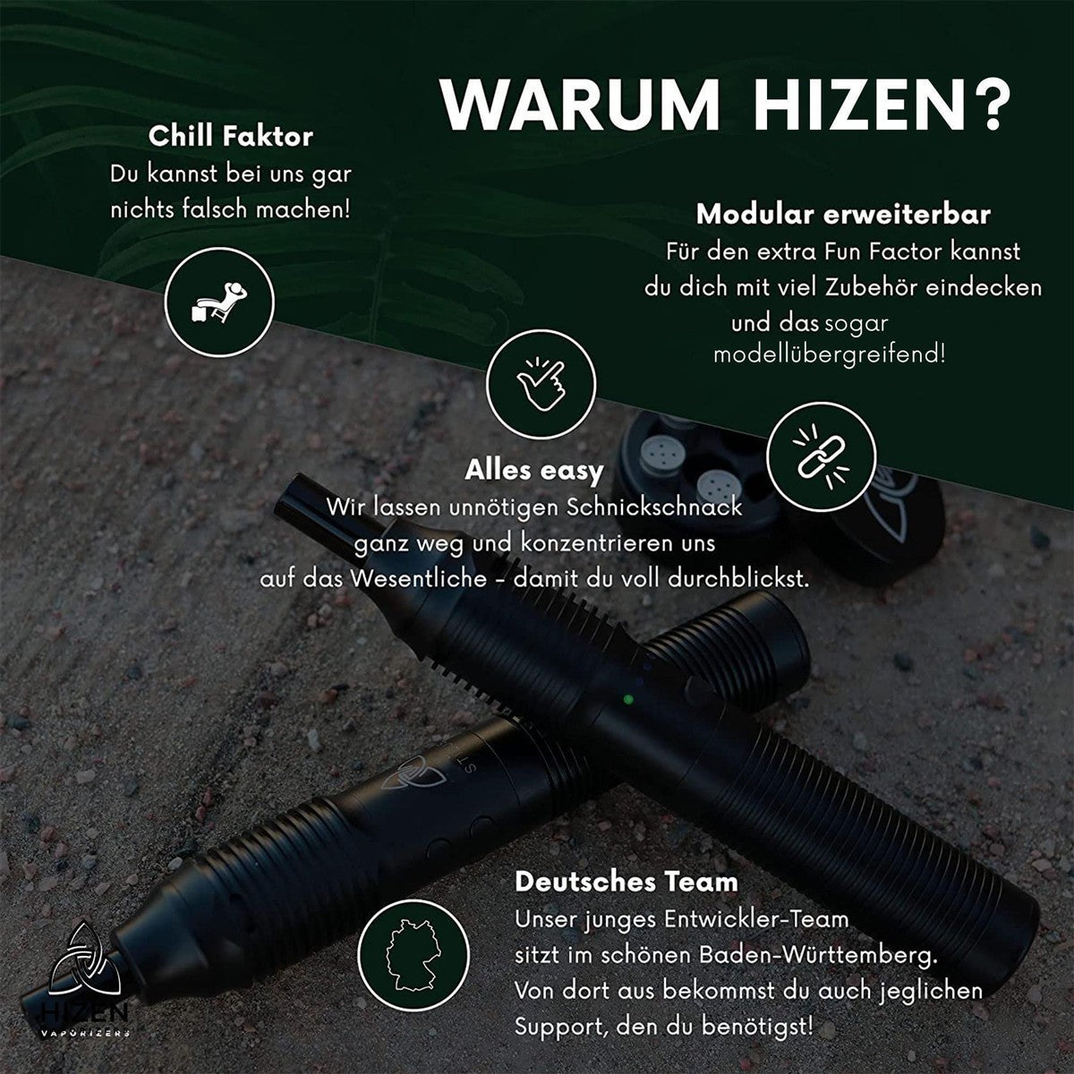 HIZEN Vaporizers Stilus Pro Max Purple Berry