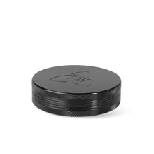 HIZEN Vaporizers Grinder Alu 100 mm 2-teilig schwarz