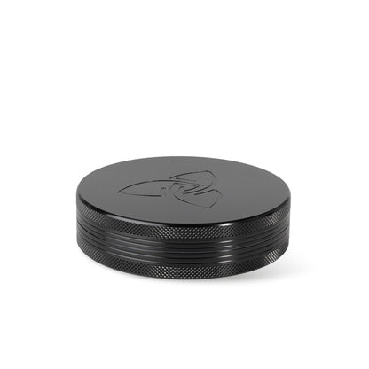 HIZEN Vaporizers Grinder Alu 100 mm 2-teilig schwarz