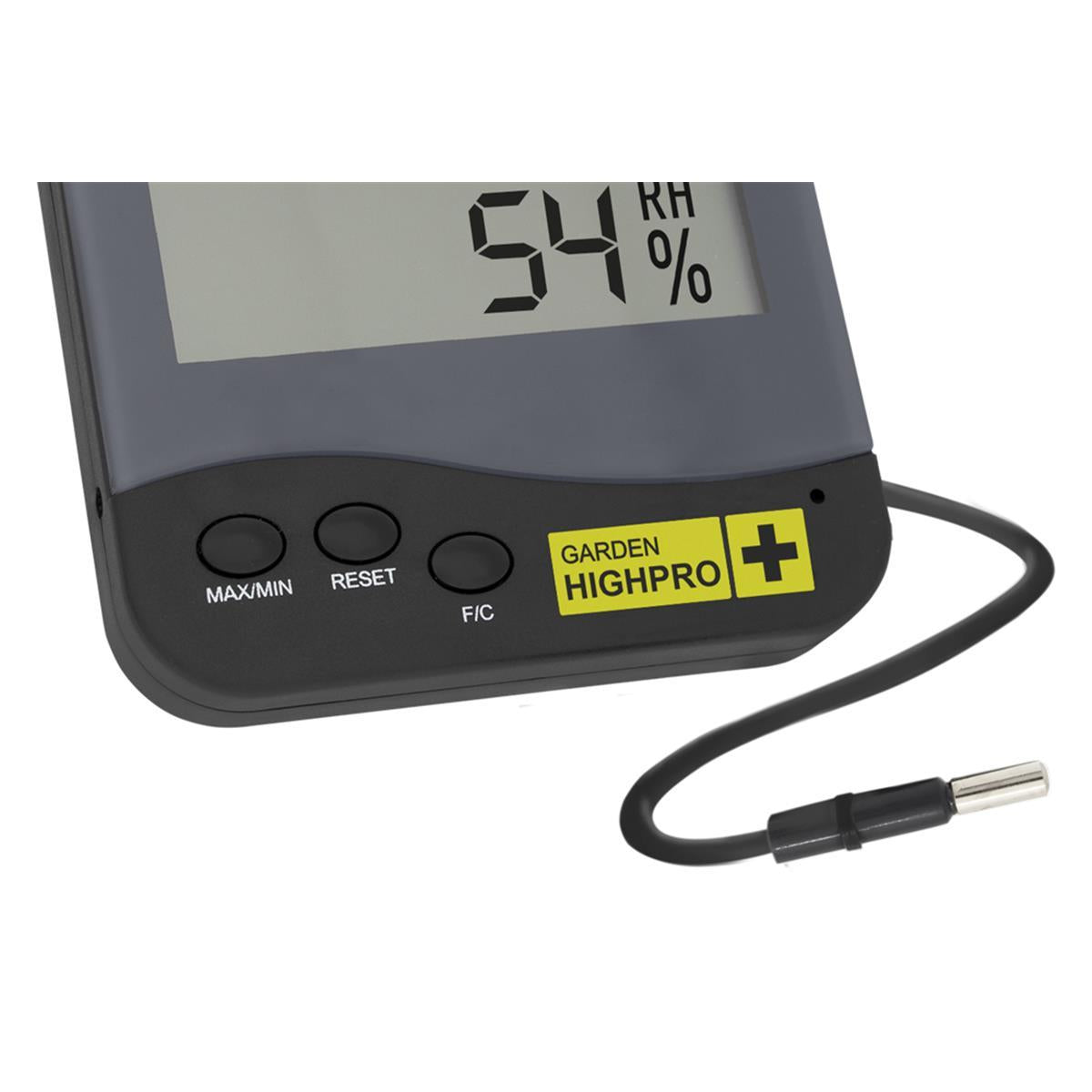 Thermo-Hygrometer | digital Premium | 2 Messpunkte | Garden Highpro
