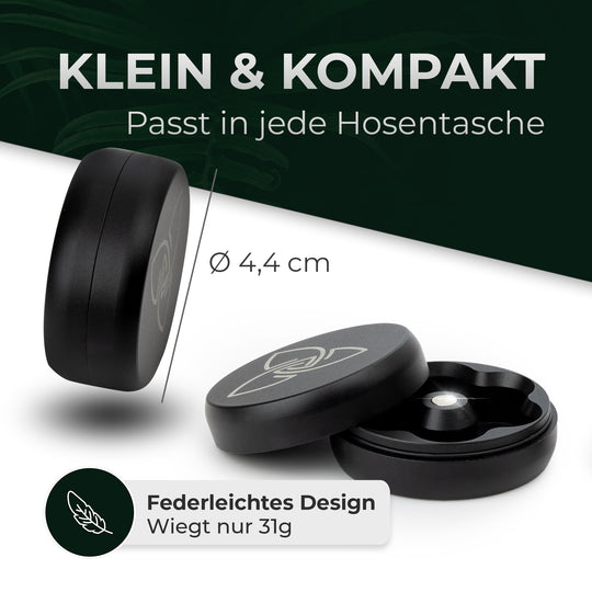 Dosier-Kapselmagazin Bundle - inkl. 3 Kapseln für Kräuter aus Edelstahl & 3 Kapseln für Wax /Öl - für Convectum, Nanu & Stilus Pro Max