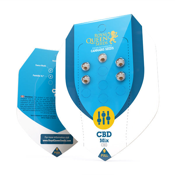 Royal Queen Seeds Samen CBD Medical Mix feminisiert (3 Samen)
